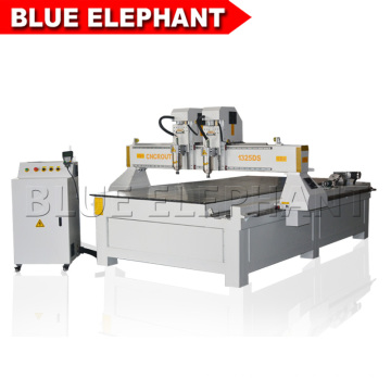 Elefante azul cnc multi cabeça router máquina de corte com controlador DSP